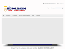 Tablet Screenshot of hidroreparos.com